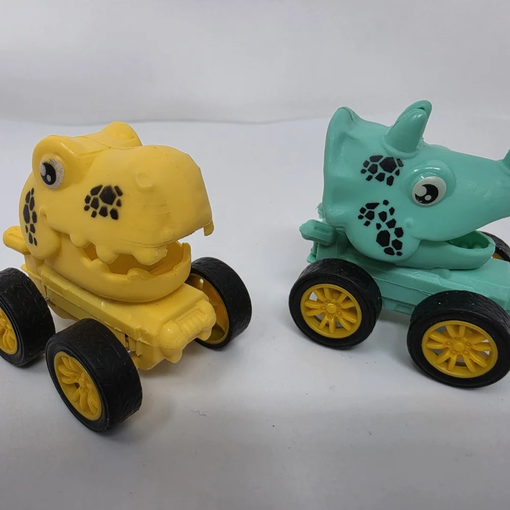 Plastic Toy Pullback Cars Lot